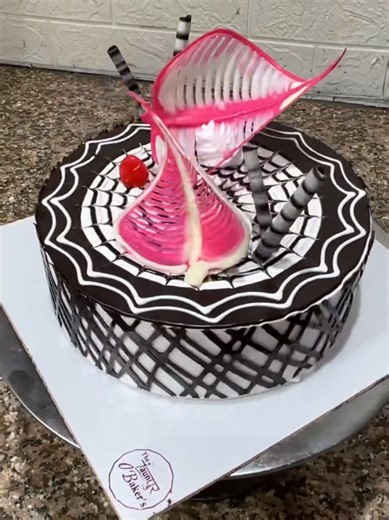 Chocochips Cake Design Tutorial #cakedecorating