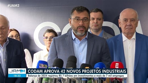Codam aprova 42 novos projetos industriais