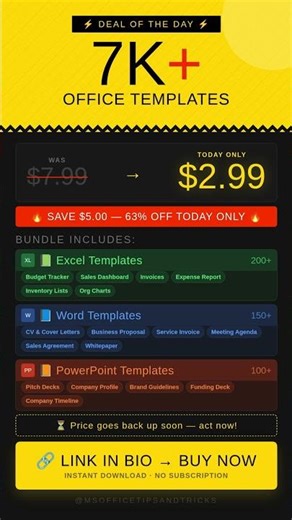 7000+Template Bundles(Microsoft Word ,Microsoft Excel ,Microsoft PowerPoint)