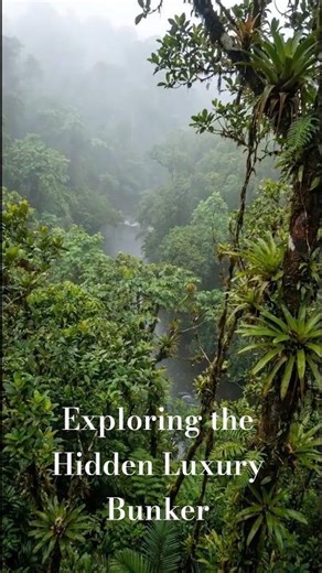 Exploring Hidden Luxury Bunker Lost in the Jungle #bunkersecrets #bunkertour #survival