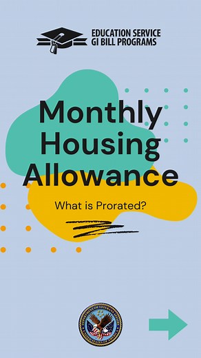 Sharing a helpful hint to understand how your Post-9/11 GI Bill housing payments work. | U.S. Department of Veterans Affairs