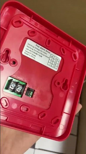 Fire Strobe Siren with LED Flash Light DC 12V 24V Addressable Security Fire Detection Alarm System