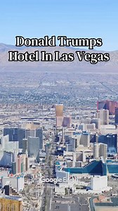 Trump International Hotel Las Vegas is a luxury, non-gaming hotel located just off the Las Vegas Strip, featuring a gold-glass exterior and upscale suites. The property is known for its high-end amenities, including a spa, fine dining, and views of the surrounding city and mountains. #donaldtrump #trump #lasvegas #vegas #hotel #fyp | Explore America
