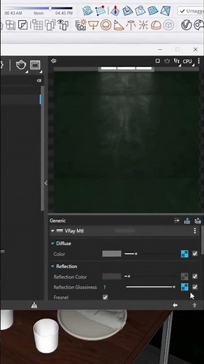 TE ENSEÑO A CREAR TEXTURA DE CUERO REALISTA🔥 #vray #arquitectura #sketchup