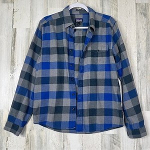 Patagonia Men's S Plaid Flannel Shirt Organic Cotton Casual Button Down Preppy | eBay