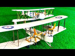 Golden Age British VICKERS VIMY Biplanes Model Collection Sound Kit Covers 1/72 Royal Flying Corps