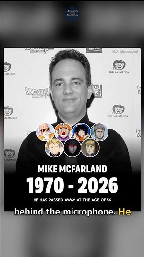 Mike McFarland Dies at 56, One Piece and Dragon Ball Voice Actor Remembered