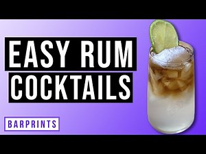 Rum Cocktail Recipes!
