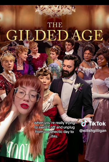 i spent the whole year constructing 'to watch' lists that i literally never get to – this summer i plan to change that!! i'll be catching up on all three seasons of the gilded age on @Paramount Australia over my holiday break! #ad