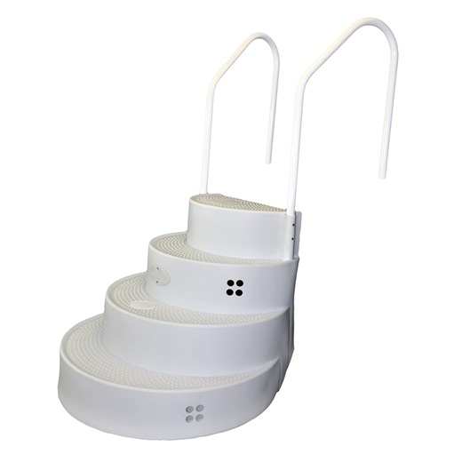 Wedding cake pool stairs parts | Beachweddingtips.com