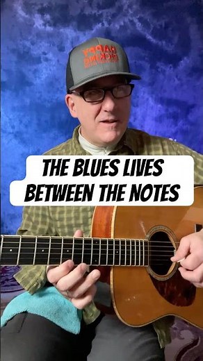 The Blues Lives Between the Notes
