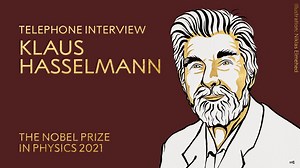 "We've been warning against climate change for about 50 years or so." We spoke to new laureate Klaus Hasselmann just minutes after the announcement of his Nobel Prize in Physics. Pleased that the prize focuses attention on climate change, he discusses the challenges in convincing people that "something that is going to happen in 20 or 30 years is something that you have to respond to now." Take a listen: | Nobel Prize