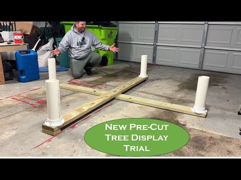 Low-Cost Pre-Cut Tree Display Every Christmas Tree Farm Can Build
