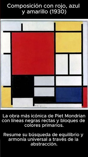 Composición con rojo, azul y amarillo | Piet Mondrian