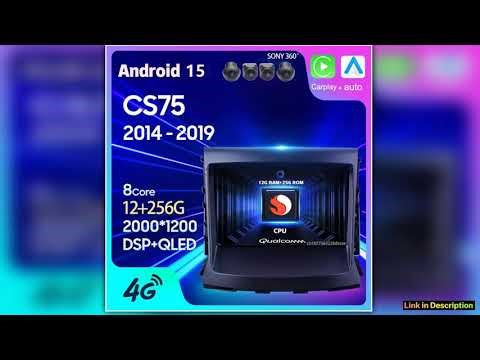 Android 15 Car Radio DSP For Changan CS75 2014 2015 2016 2017 2018 2019 Carplay Auto GPS Head Unit