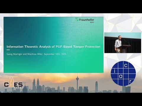 Physical Unclonable Functions (CHES 2025)