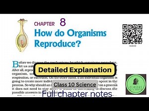 How Do Organisms Reproduce ? Class 10 Science | Full Chapter 8 Notes @brmsir