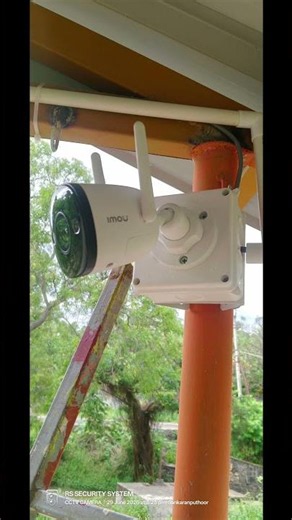 🎥 IMOU WiFi 5MP Bullet Camera Installation | Sankaranpudur Temple | RS Security System
