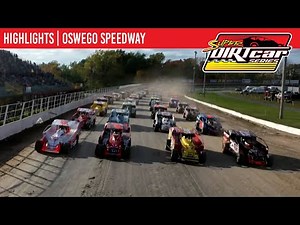 Super DIRTcar Series Big Block Modifieds Oswego Speedway October 10, 2021 | HIGHLIGHTS