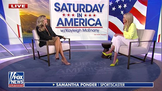 WATCH: Former ESPN host and sideline reporter Samantha Ponder on men in women’s sports: “I talk to athletes all the time. 99.9% of professional athletes, like, we know this is ridiculous. And the fact that we haven’t been able to say it boldly — but with kindness and some humility — is insane.” | Kayleigh McEnany | Fox News