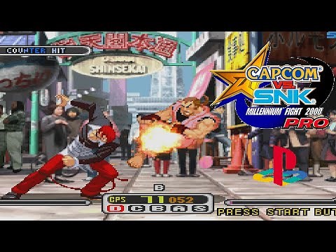 Capcom Vs. SNK Pro playthrough (Playstation) (1CC)