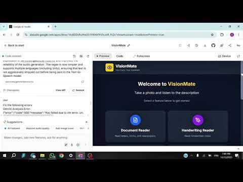 Vision Mate – AI Eyes for Everyone