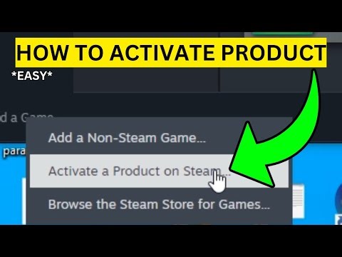 How To Activate Product Key on Steam(EASY)
