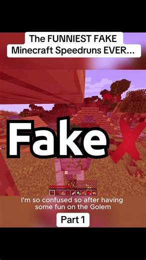 The Funniest Fake Minecraft Speedruns Explained