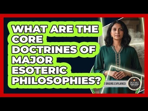 What Are The Core Doctrines Of Major Esoteric Philosophies?