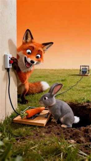 Unbelievable😨😨! The Fox Is Setting Up Another Cunning Trap🦊🦊🦊信じられない！キツネがまた狡猾な罠を仕掛けている😨😨