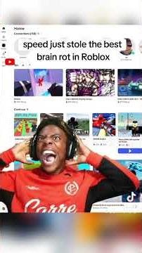 Ishowspeed STEALS brainrots on Roblox