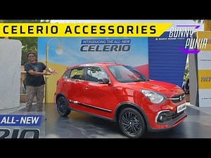Maruti Celerio 2021 Accessories explained || ZXi+ AMT modifications from showroom