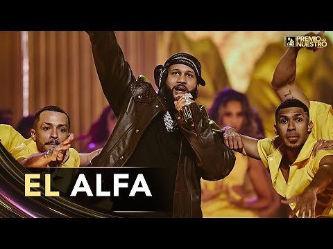 El Alfa en Premio Lo Nuestro 2025: revive su actuación completa en su despedida de la música
