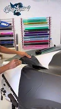 Custom Camo Car Wrap! All Hand Cut! See how its done!