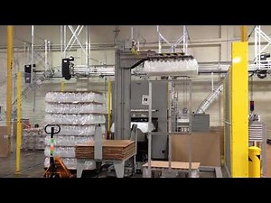 Slip Sheet Inserting Palletizing System