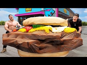 241K views · 2.7K reactions | I Built The World's Largest MrBeast Burger! | JustDustin | Facebook