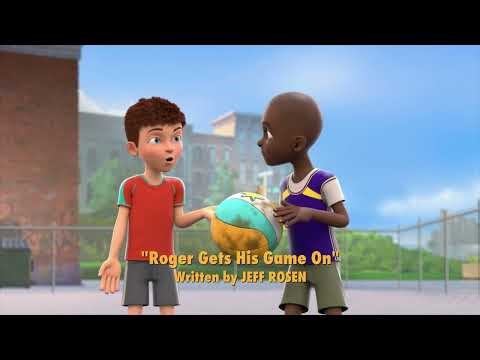 Roger's Chicken Chase | Space Ranger Roger | Cartoons for kids