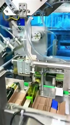 High speed cartooning machine