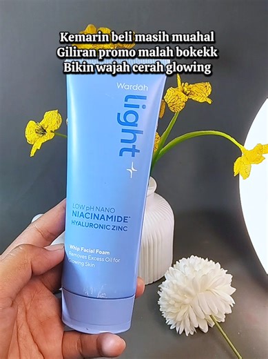 Wardah light whip facial foam #wardah #facialwash #wardahfacialwash #lightplusbywardah #lightplusfacewash