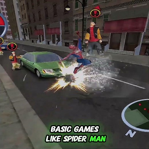 Evolution of Combat in Spider-Man Games #shorts #combat #spiderman #fightinggames #videogames