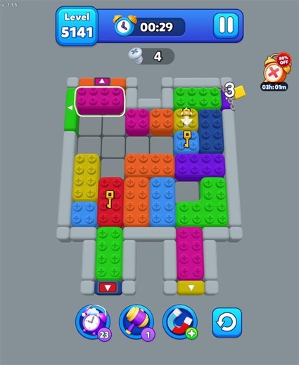 Block mania color jam level 5141 1-5-26