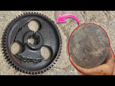 DIY Tractor Repair: Welding a Steel Plate to Save a Broken Ring Gear