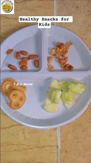🍏 Healthy Evening Snacks for Kids 😋