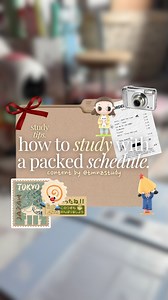 11K views · 2.3K reactions |  How to Study with a Packed Schedule...