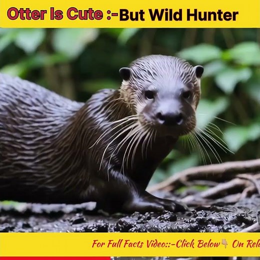 “Otters: Nature’s Goofy Water Ninjas | Amazing Facts You Never Knew!” #Otters #CuteAnimals #wildlife