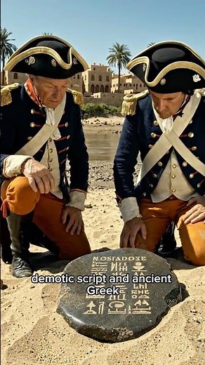 How French Soldiers Discovered the Rosetta Stone in 1799 #ancientcivilizations