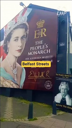 Belfast Streets & Queen Tribute # City Vibes & Murals# Northern 🇮🇪