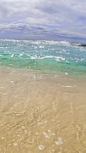 Crystal clear mini wave! #oceanwaves #ocean #surf #nature #beachlife #beachvibes #reels | Dgphotography