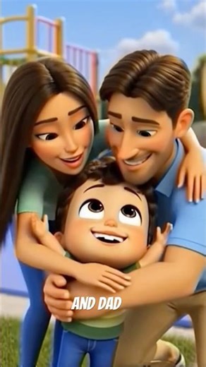 Baby Goes to Trampoline Park for the First Time! 🎉 | 3D Animated Family Fun #shorts #trampoline