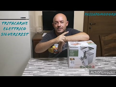 Tritacarne Passapomodoro Silvercrest Lidl Recensione Tutorial